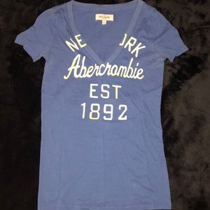 Blue Abercrombie shirt